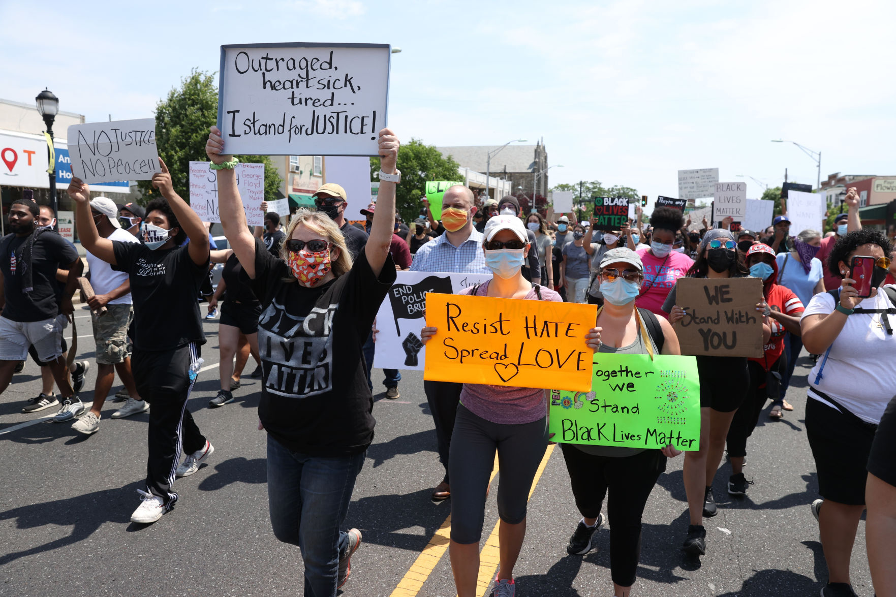 Vineland Protest